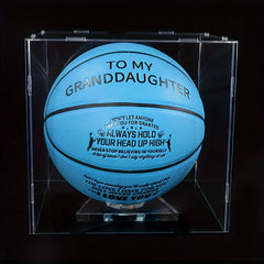 Acrylic Ball Stand Display Holder for Sports Balls Transparent