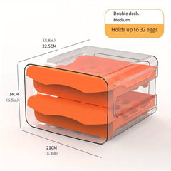 Refrigerator Egg Storage Box Leak Proof Drawer Type Hand Washable
