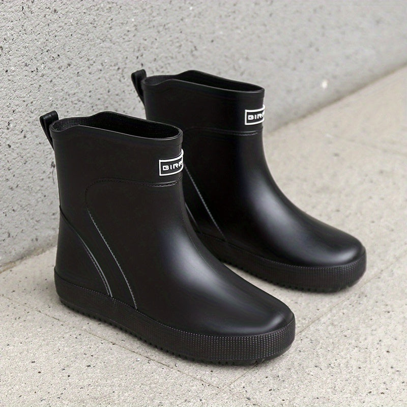 Men's Waterproof Rain Boots Non-slip Outdoor Work Fishing Shoes