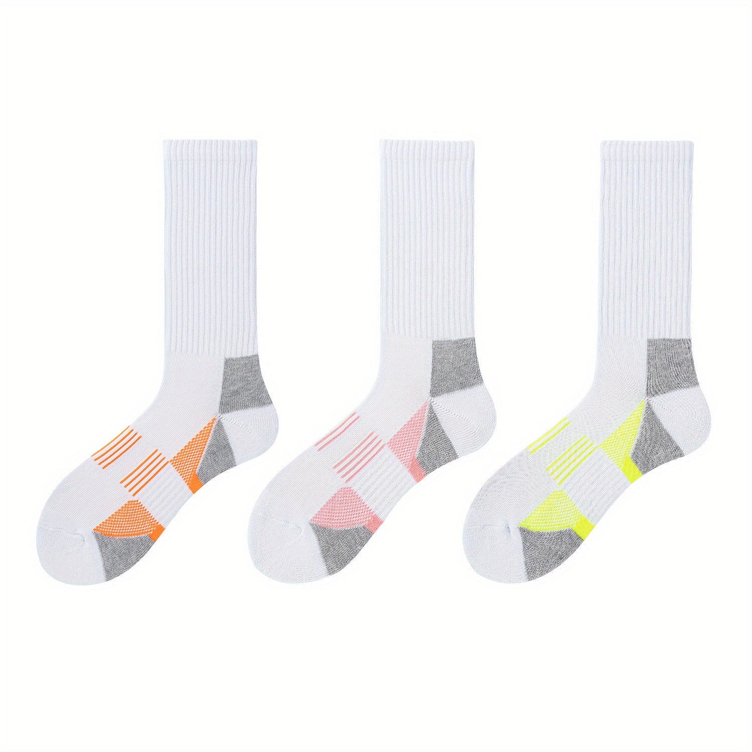 Geometric Pattern Sports Socks for Women