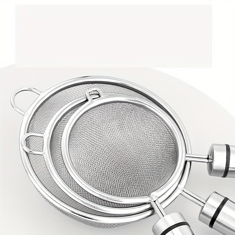 304 Stainless Steel Pot Mesh Strainer for Cooking & Kitchen Tools