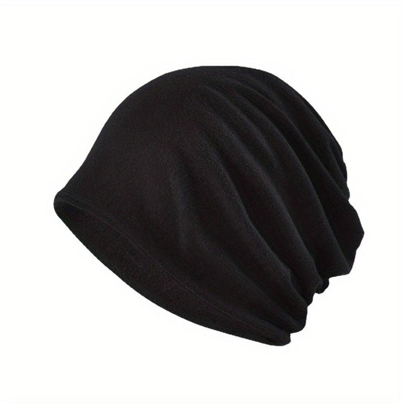 Cotton Slouchy Beanie Hip Hop Lightweight Running Dwarf Hats Chemo Cap