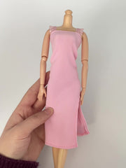 Doll Sling Back Dress for 29 Doll Clothes Dollhouse Miniatures DIY
