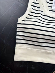 2pcs Striped Tank Top Women's Summer Tops