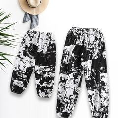 Parent child Pants Bloomers & Graffiti Print For Winter