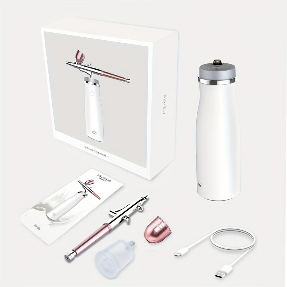 Portable Oxygen Facial Machine Skin Moisturizing Beauty Gift Women