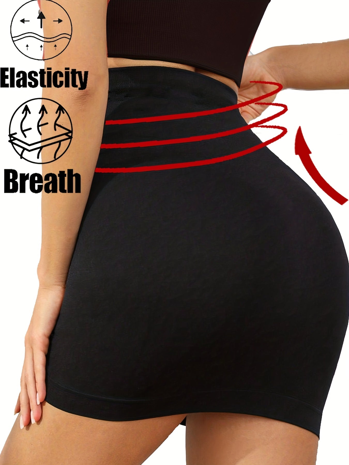 Comfy Slimming Stretch Half Slips Petticoat Women's Underwear