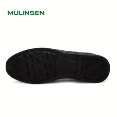 Men's Chinese Characters Embossed Loafer Shoes