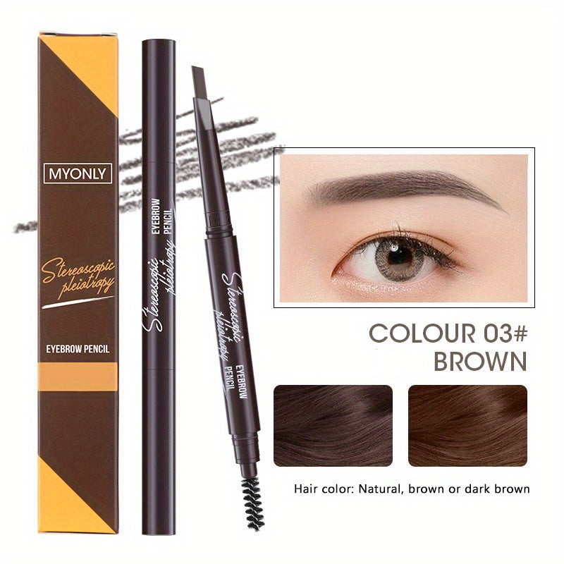 Swivel Eyebrow Pencil Waterproof Long Lasting Makeup Tool