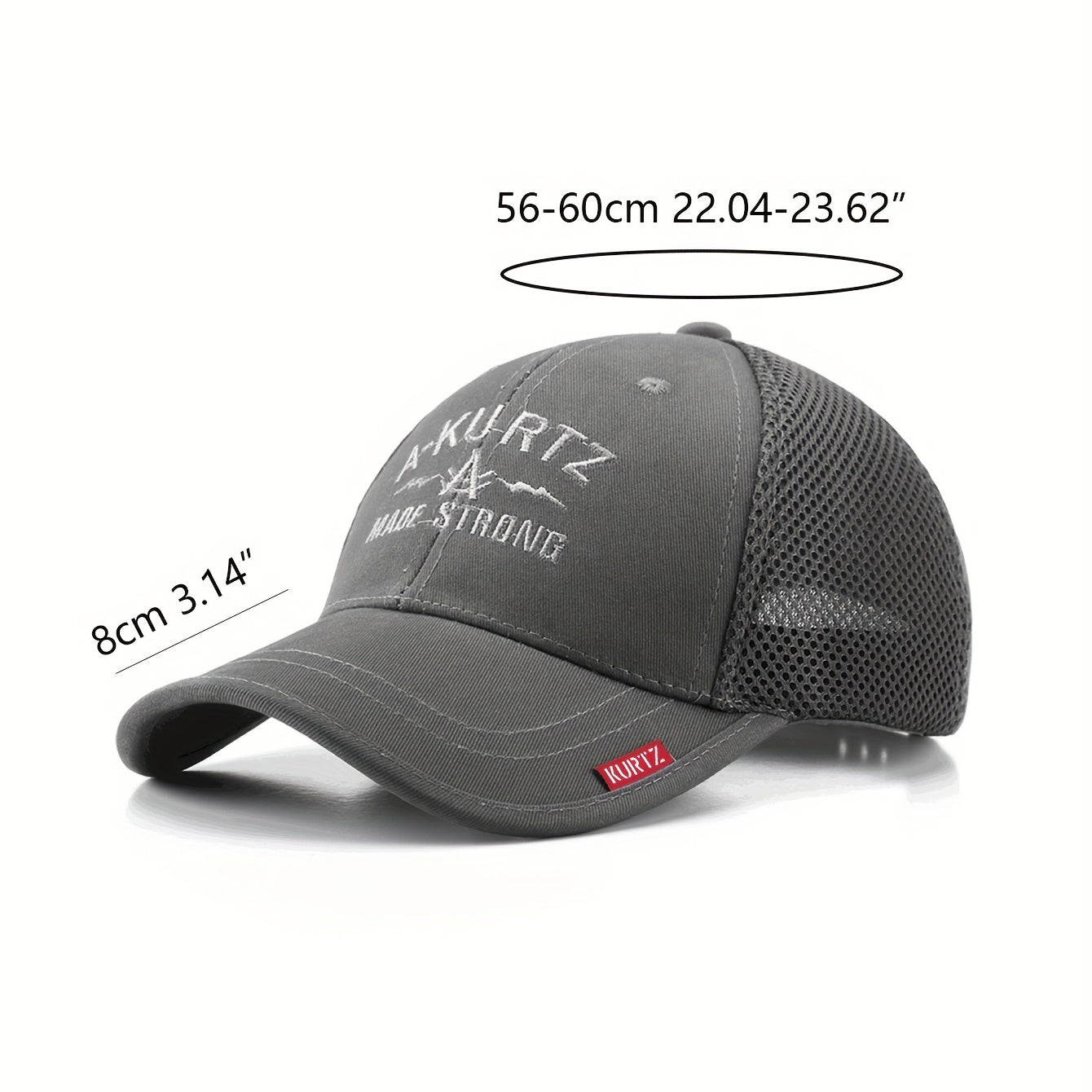 Unisex Mesh Trucker Baseball Cap Hip Hop Embroidered Hat
