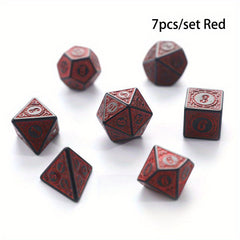 Antique Pattern Number Board Game Collection Dice