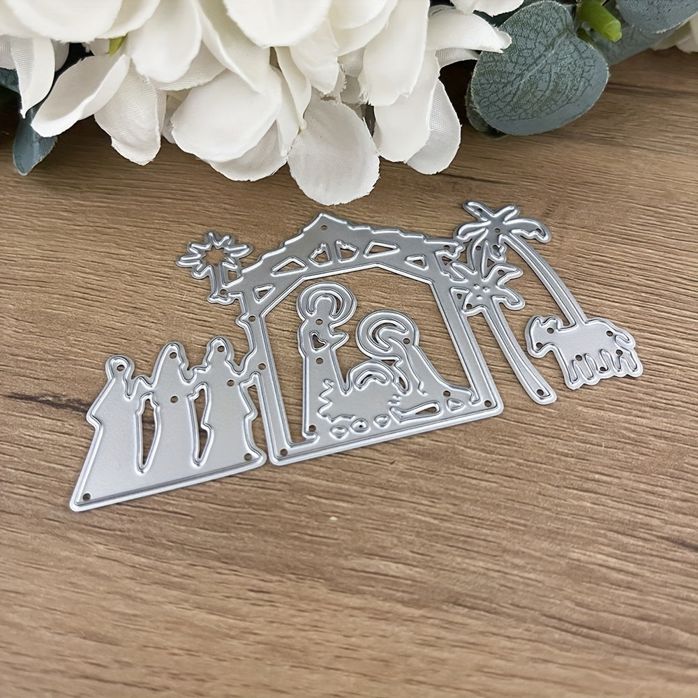 Jesus Birthday Metal Cutting Dies Stencils For Scrapbooking Cards
