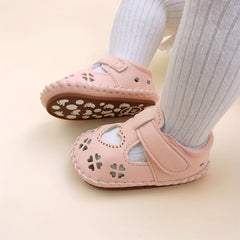 Solid Sandals For Baby Girls Lightweight Breathable Anti Slip Sandals