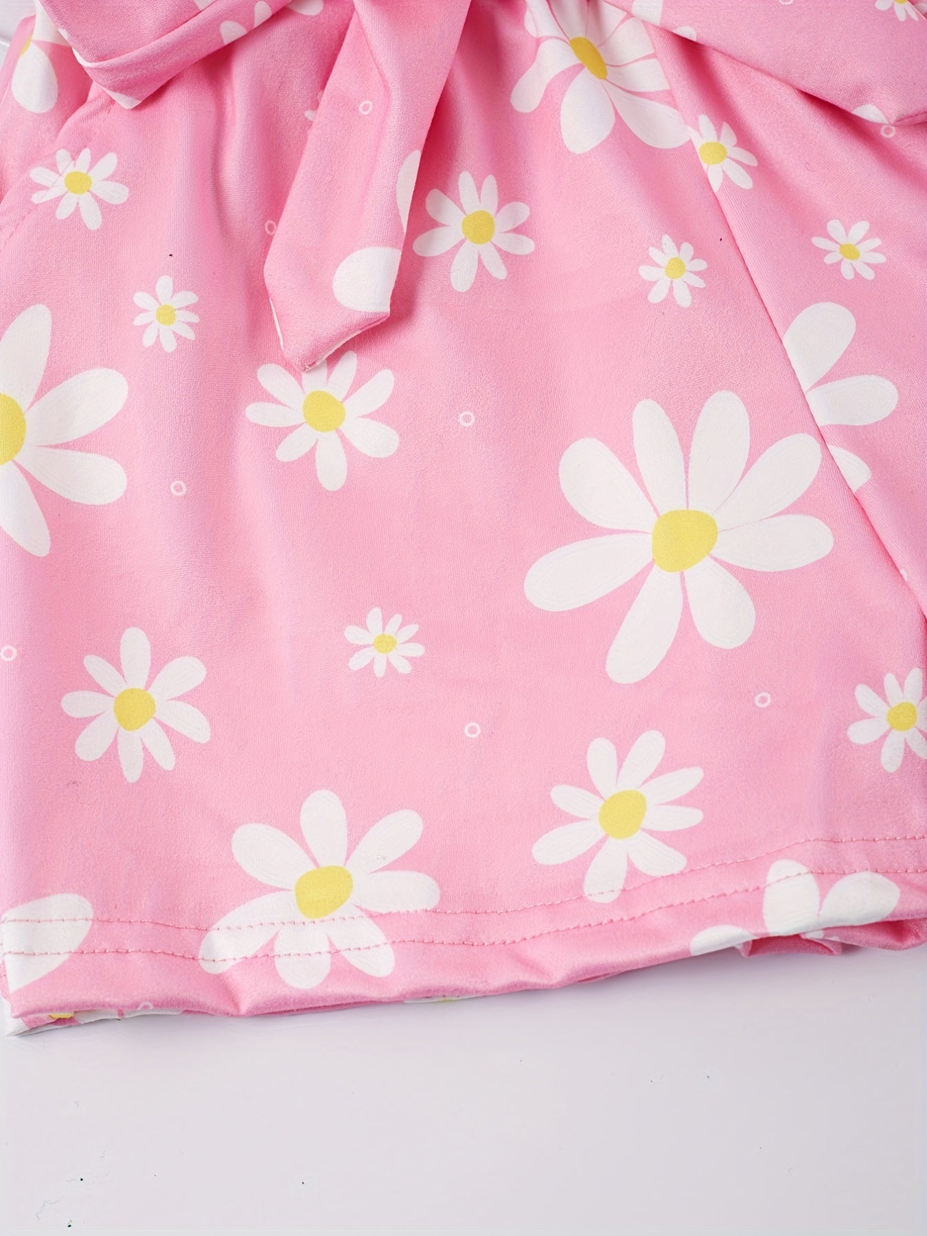 Toddler Girls Flowers Graphic Shorts Summer Clothes