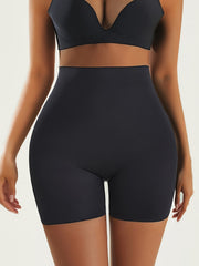 High Waist Padded Boyshort Panties Seamless Control Underwear