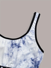Letter Print Sleeveless Top Women's Sleepwear