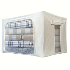 Transparent Polyester Cotton Three View Window Organizer Storage Box
