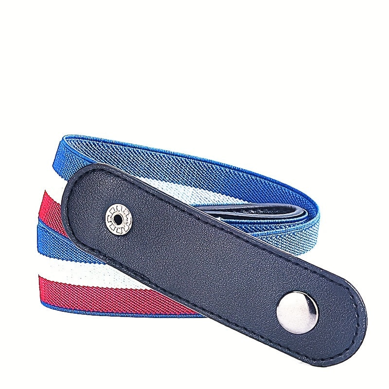 No Buckle Elastic Waist Belt Men Adjustable Comfortable Jeans Solution