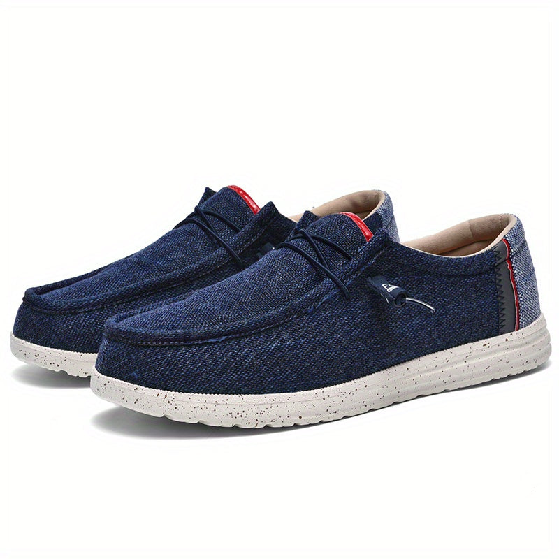 Men's Lightweight Lace-up Slip-On Shoes for Spring and Summer