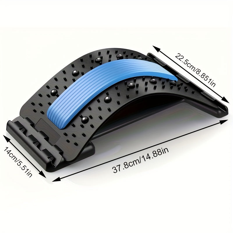 Adjustable Back Massage Stretcher for Spine Board Waist Stretching