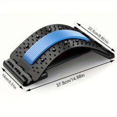 Adjustable Back Massage Stretcher for Spine Board Waist Stretching