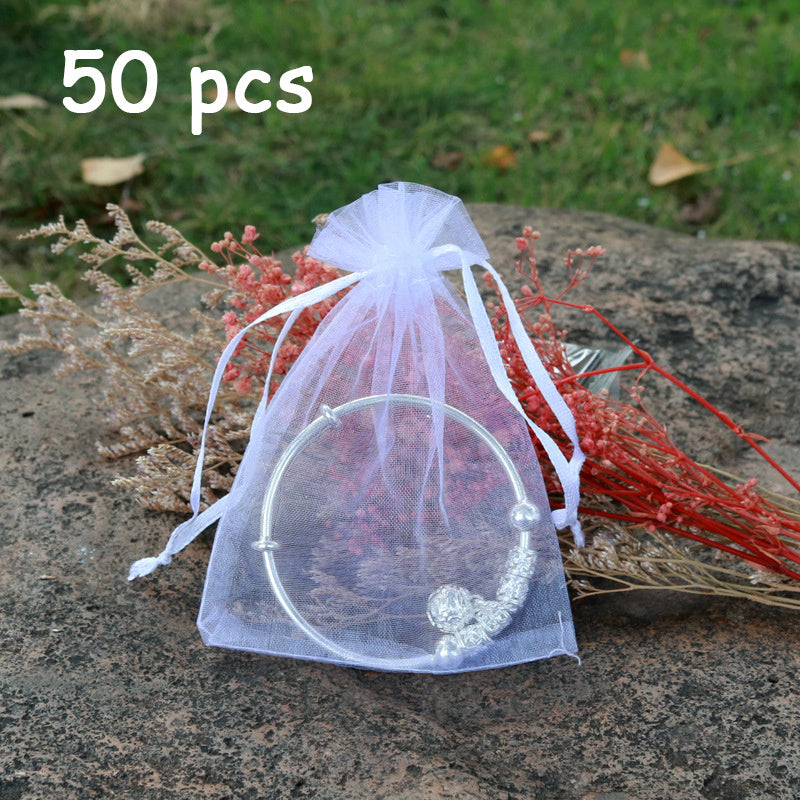 Organza Bags Wedding Favor Bags With Drawstring Jewelry Gift Bags
