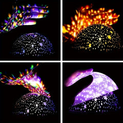 USB Star and Moon Projector for Bedroom and Living Room