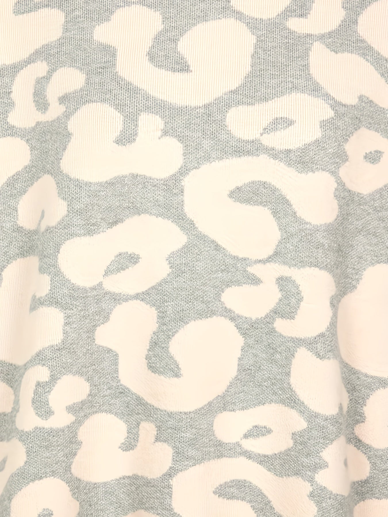 Leopard Print Long Sleeve Top & Pants Set