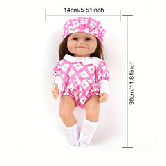 Realistic Silicone Reborn Doll - Full Body Kids Doll with Mixed Colors