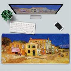 Artistic Painting Keyboard and Mouse Pad Set