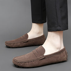 Women's Soft Flat Loafers Round Toe Boat Shoes