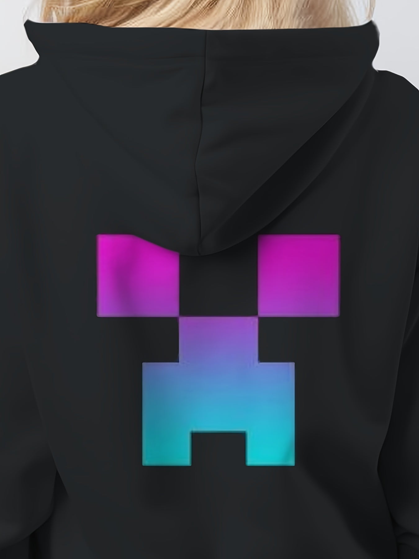 Kids Creative Pattern Hoodies Pullover Spring Fall Sports Gift