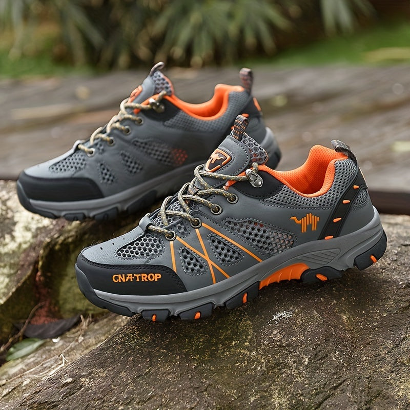 Men's Breathable Hiking Sneakers Non Slip Outdoor Shoes