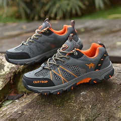 Men's Breathable Hiking Sneakers Non Slip Outdoor Shoes