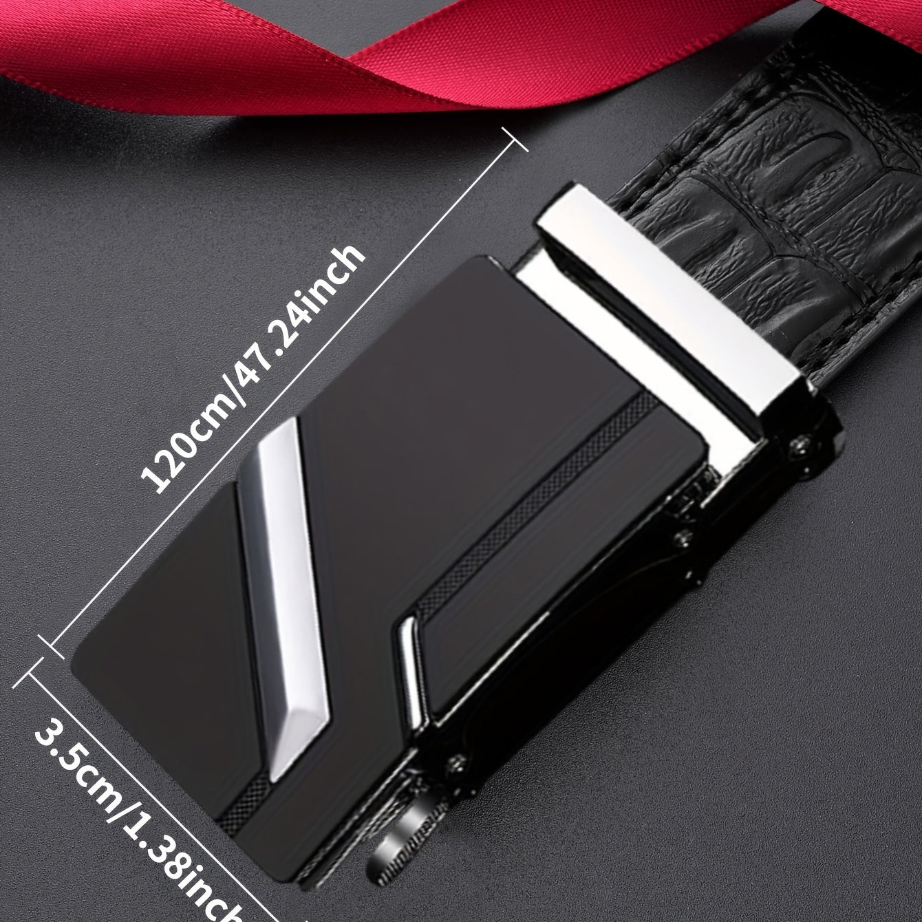 Men's Casual Auto Buckle Belt for Outdoors