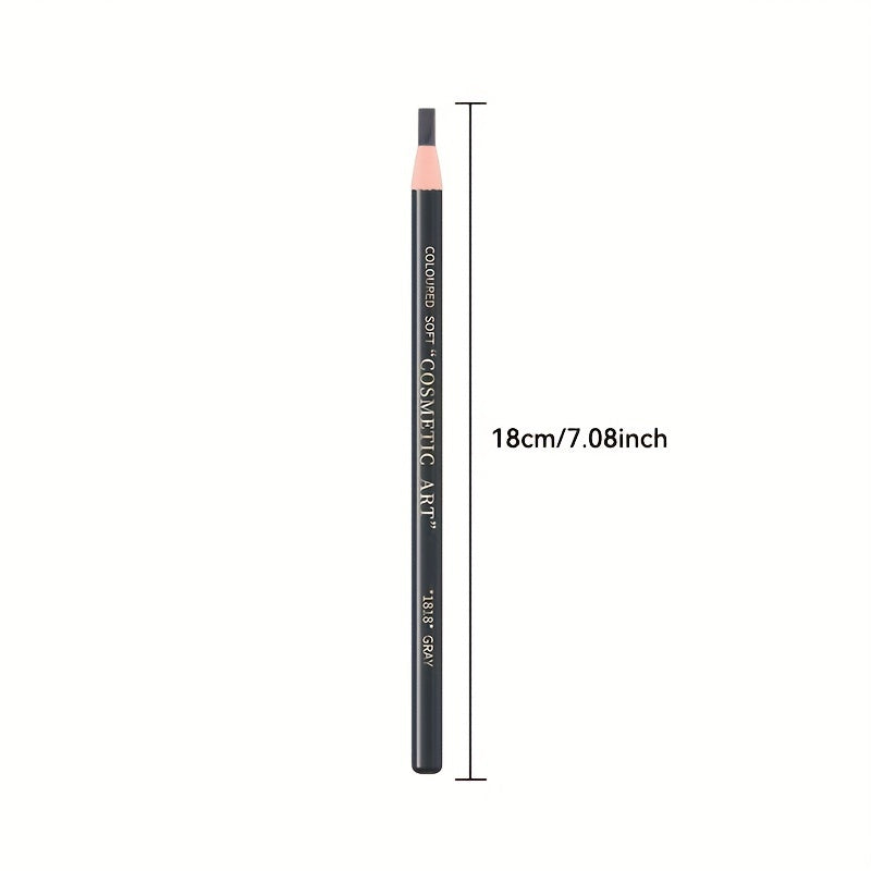 Waterproof Drawstring Eyebrow Pencil - Colorfast Sweat-Proof Makeup Tool