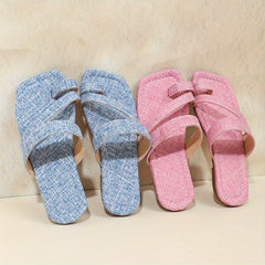 Open Toe Slippers Girls Lightweight Vacation Beach Breathable Sandals