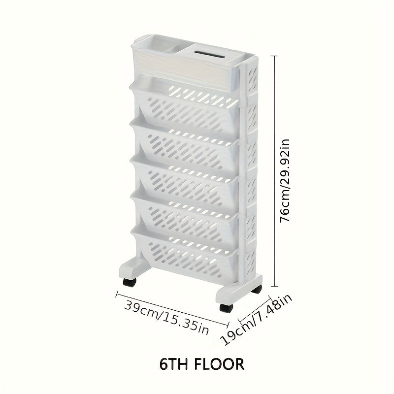1pc Combinable Document Sorting Rack Book And Newspaper Rack