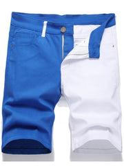 Men's Casual Street Style Denim Shorts for Summer