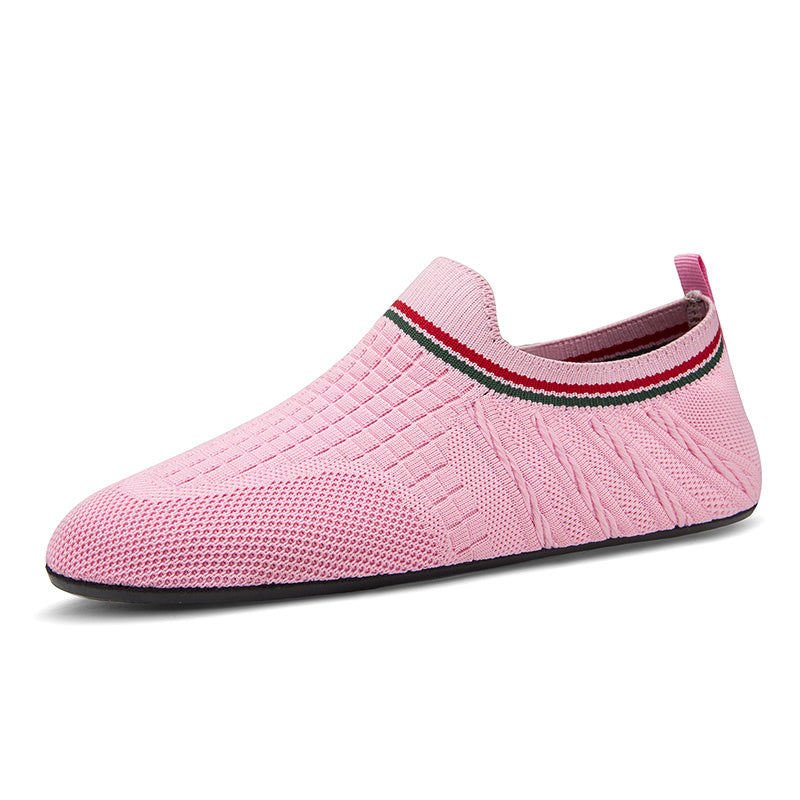 Women's Plaid Slip On Aqua Shoes for Water Activities