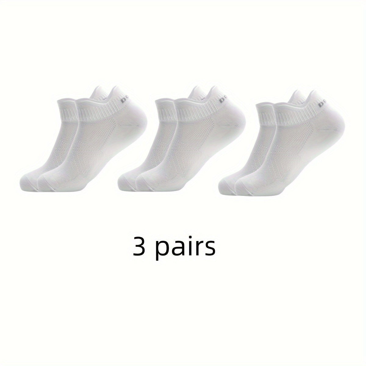 Men's Mid Crew Sport Socks Sweat Nylon Breathable Socks For Basketball Running