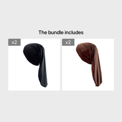 Unisex Braids Dreadlocks Long Tail Bonnet Cap