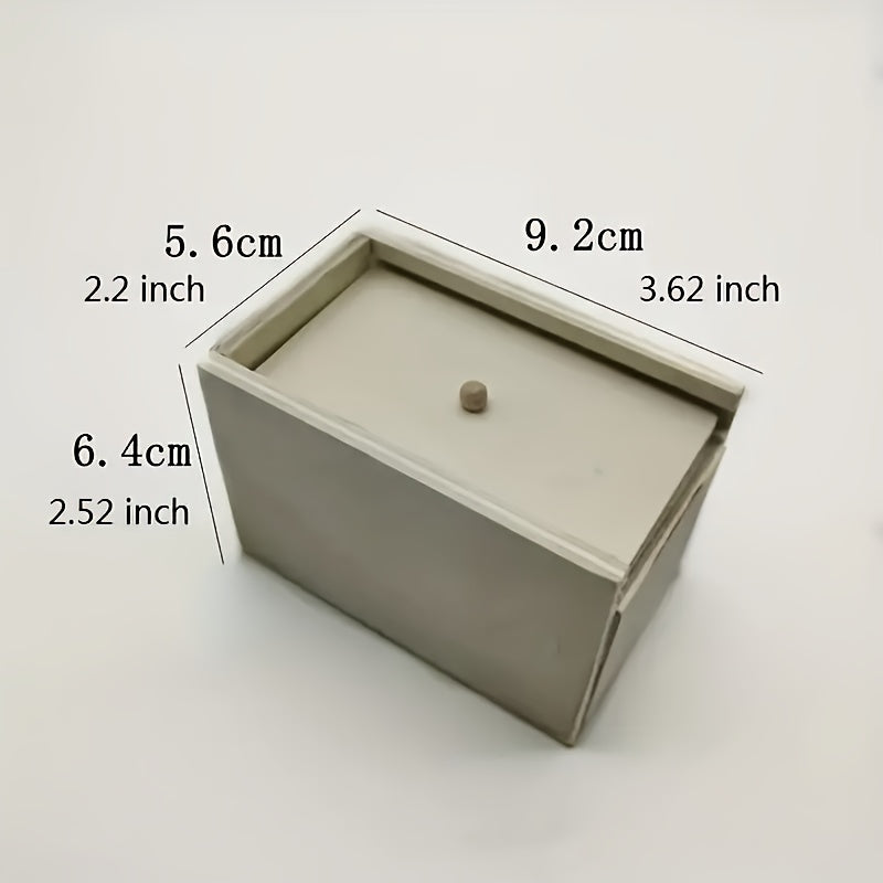 Spider Fright Thrill Wooden Box Prank Toy Gift
