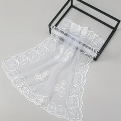 Embroidered Headscarf Thin Sunscreen Square Scarf