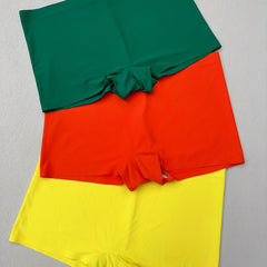 3pcs Seamless Boyshort Panties Soft & Stretchy Women's Lingerie
