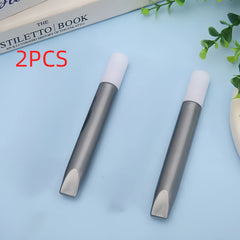 2pcs Metallic Marking Pens Quick Dry for Glass Ceramic Metal DIY Crafts