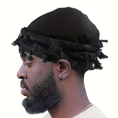 Vintage Turban Head Wraps with Tassels for Men & Women