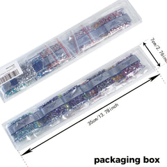 200pcs Diamond Painting Beads 20 Colors 4000 Drills 5D Accessories