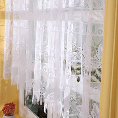 American Lace Kitchen Curtain for Privacy & Style