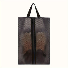 Waterproof Portable Shoe Storage Bag with Handle Zipper